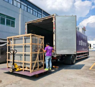 XYZ三軸電磁式振動試驗機出貨