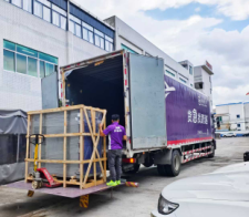 拉力試驗機裝車出貨